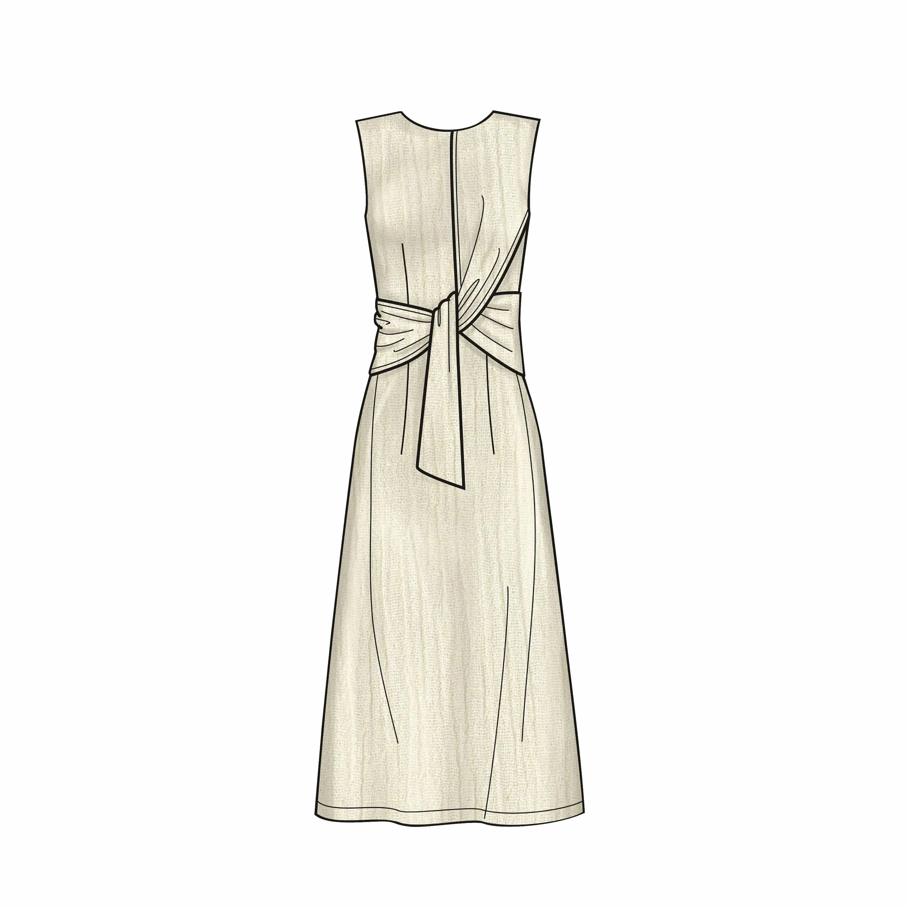 6633 New Look Sewing Pattern N6633 Misses' Dresses with Optional Drape