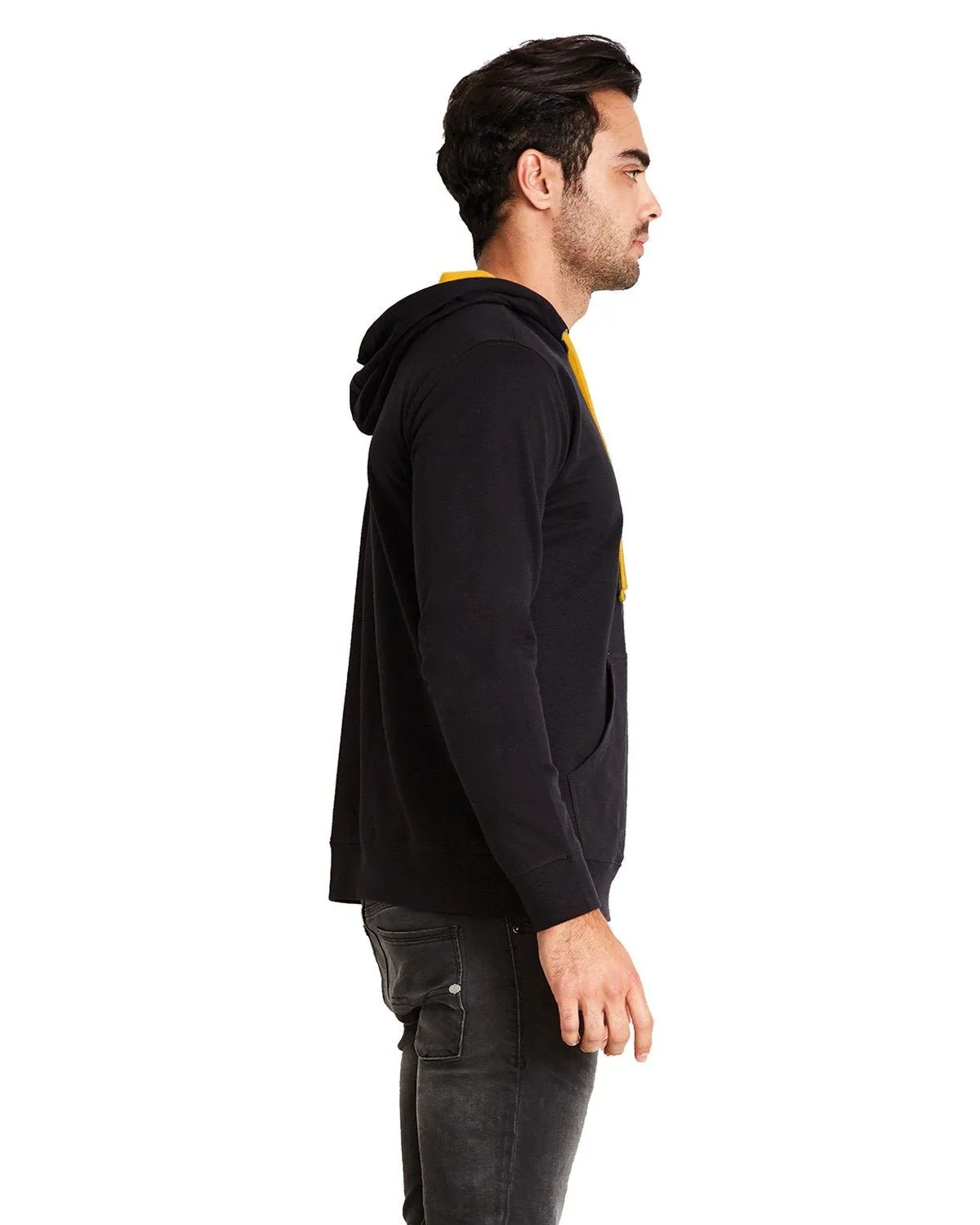 9301-Next Level Apparel-BLACK/ GOLD