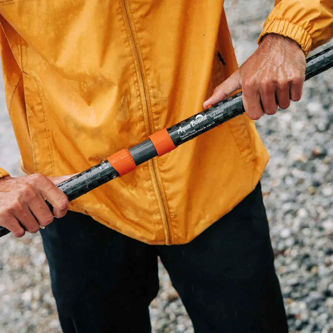 Aqua Bound Tango Carbon Straight Shaft 4-Piece Kayak Paddle