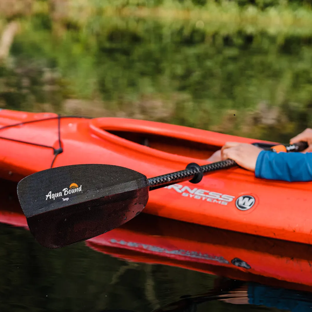 Aqua Bound Tango Carbon Straight Shaft 4-Piece Kayak Paddle