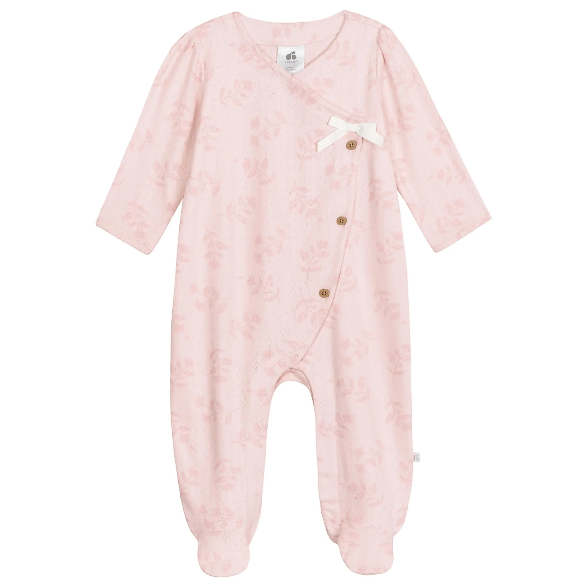 Baby Girls Vintage Floral Sleep 'N Play