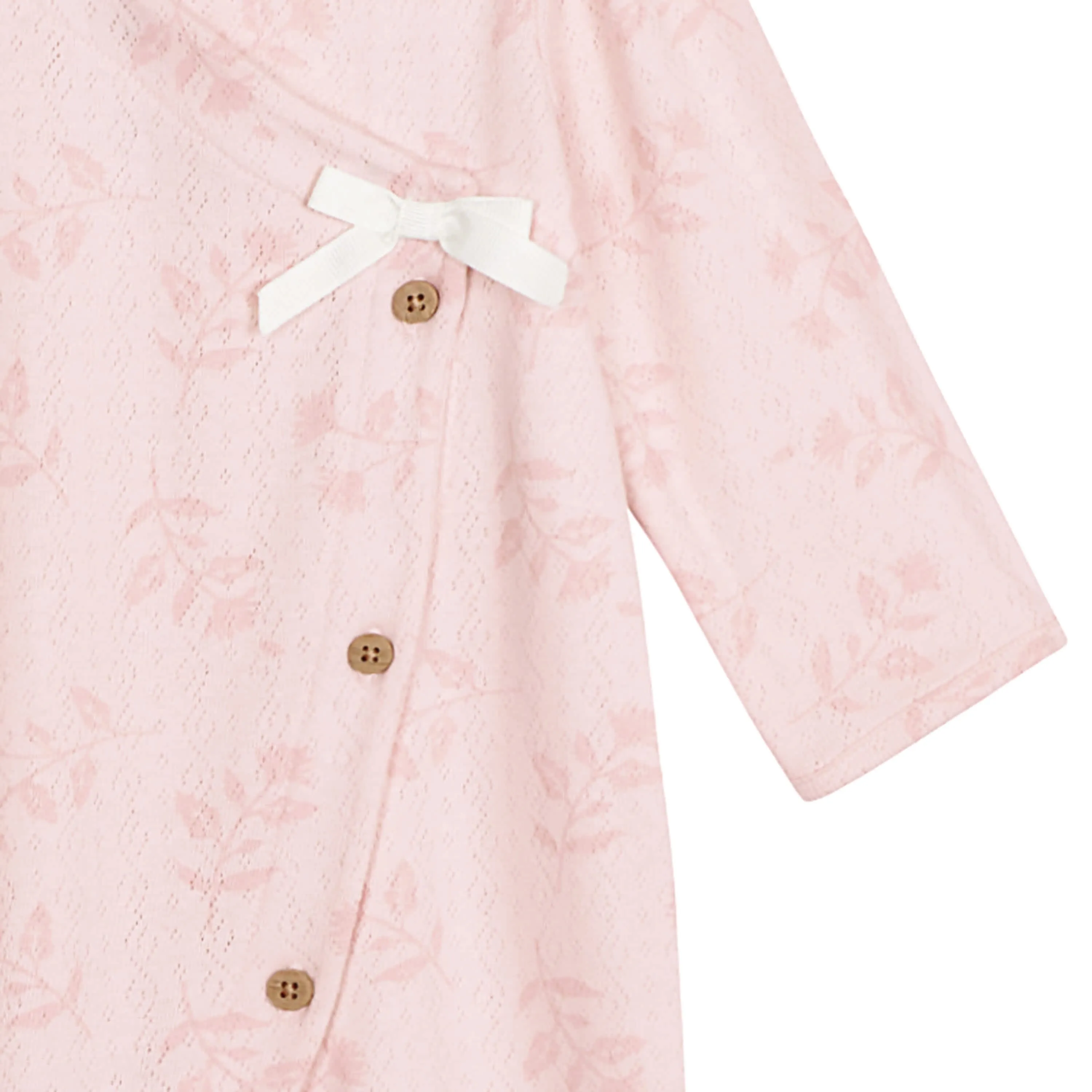 Baby Girls Vintage Floral Sleep 'N Play