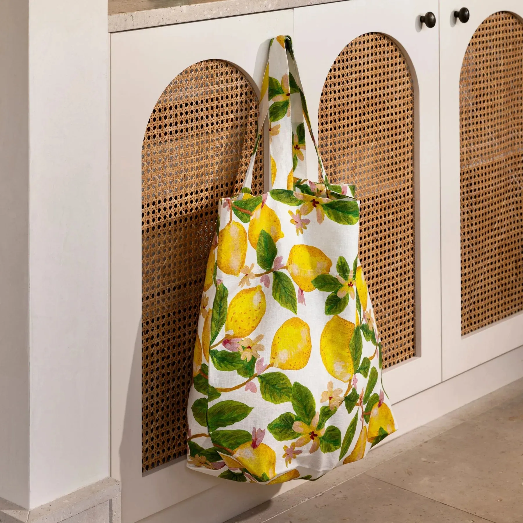 Bonnie & Neil Capri Yellow Tote Bag