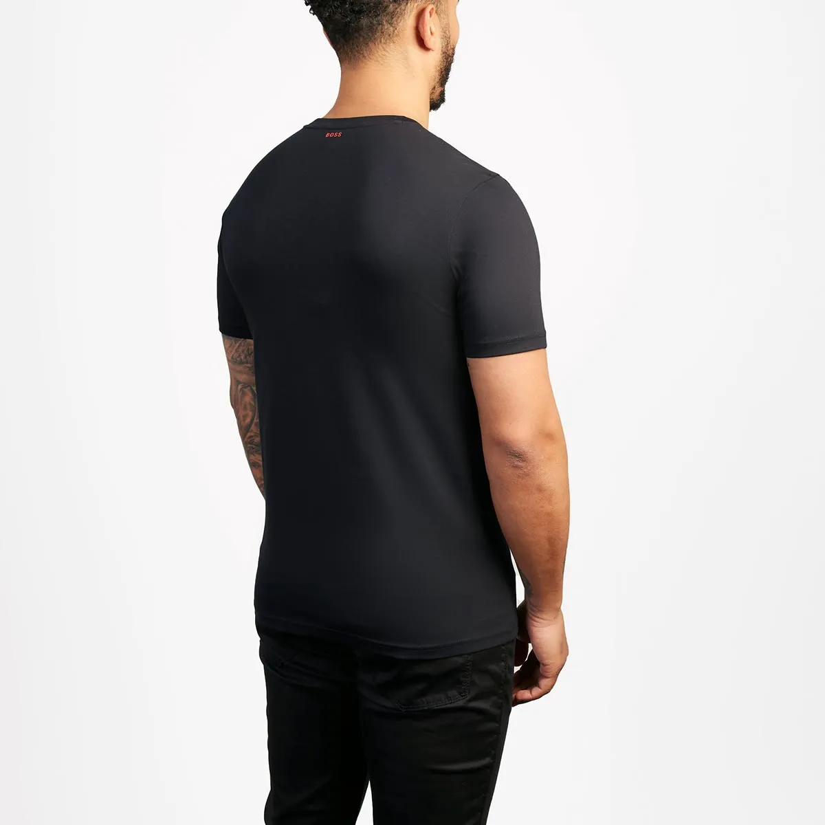 BOSS Tdraw T-Shirt in Black Cobra