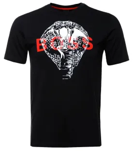 BOSS Tdraw T-Shirt in Black Cobra