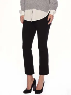 Brochu Walker - Danis Cropped Flare Pant in Black Onyx