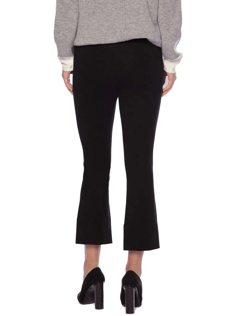 Brochu Walker - Danis Cropped Flare Pant in Black Onyx