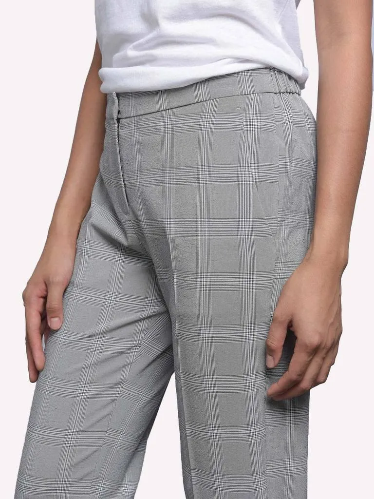 Brochu Walker - Westport Plaid Pant in Grey Plaid