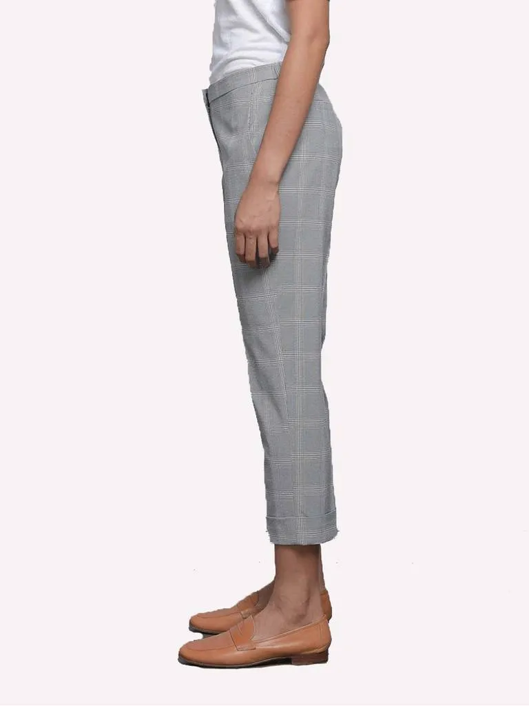 Brochu Walker - Westport Plaid Pant in Grey Plaid