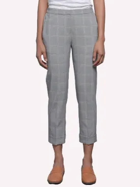 Brochu Walker - Westport Plaid Pant in Grey Plaid