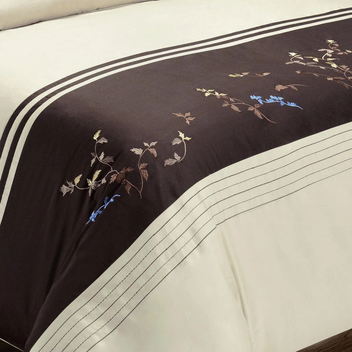 Celeste Cotton Embroidered Duvet Cover Sets
