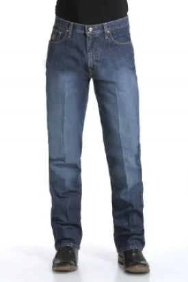 Cinch Mens Loose Fit Black Label Jeans - Dark Stonewash - MB90633002