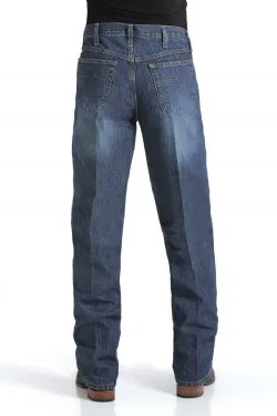 Cinch Mens Loose Fit Black Label Jeans - Dark Stonewash - MB90633002