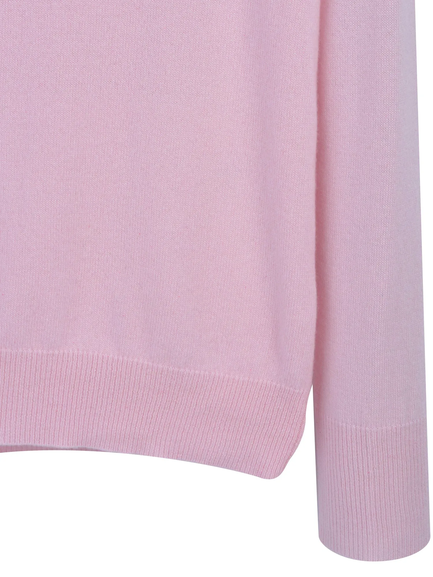 Classic Crew Neck Sweater_Pink