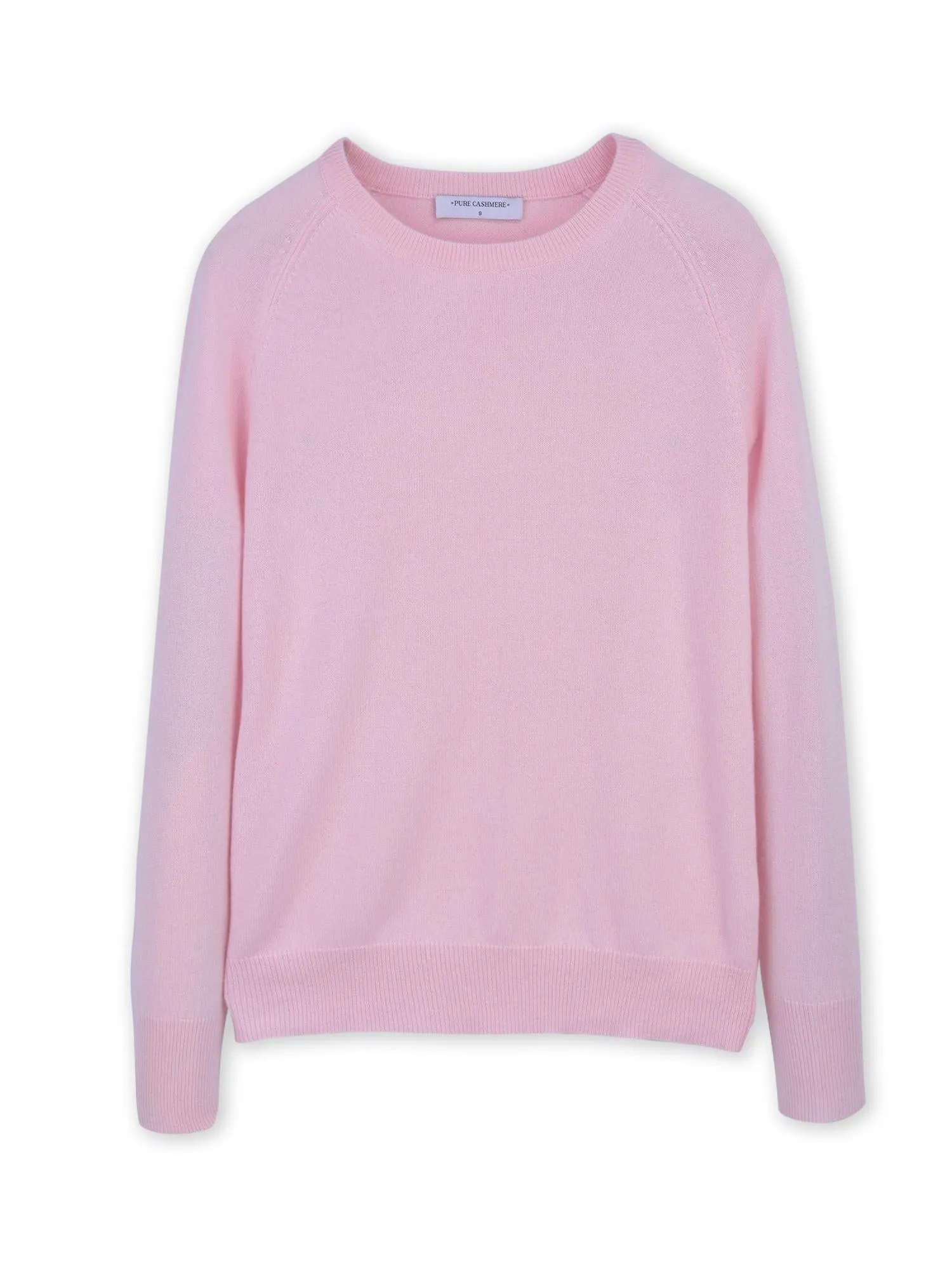 Classic Crew Neck Sweater_Pink