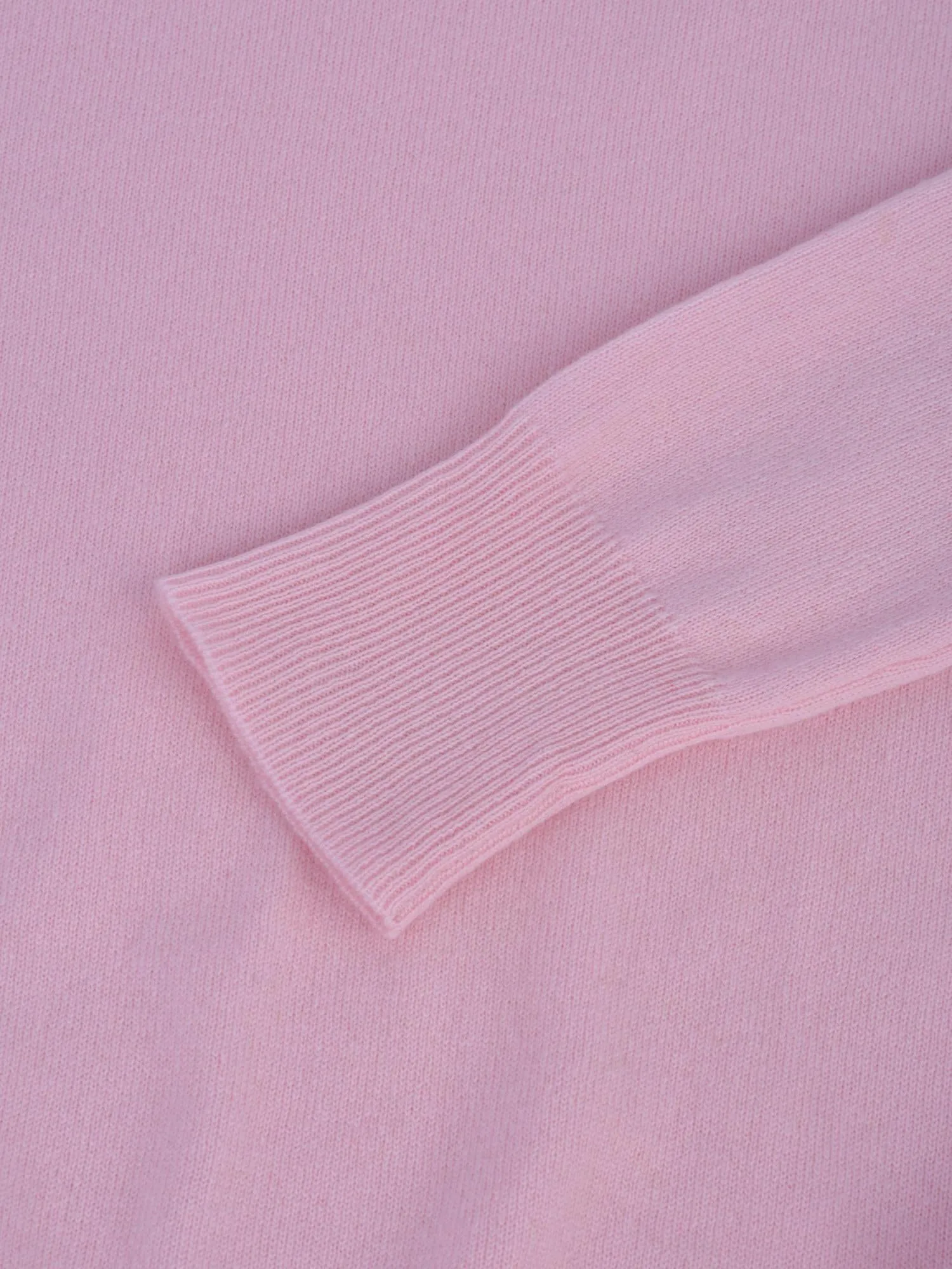 Classic Crew Neck Sweater_Pink