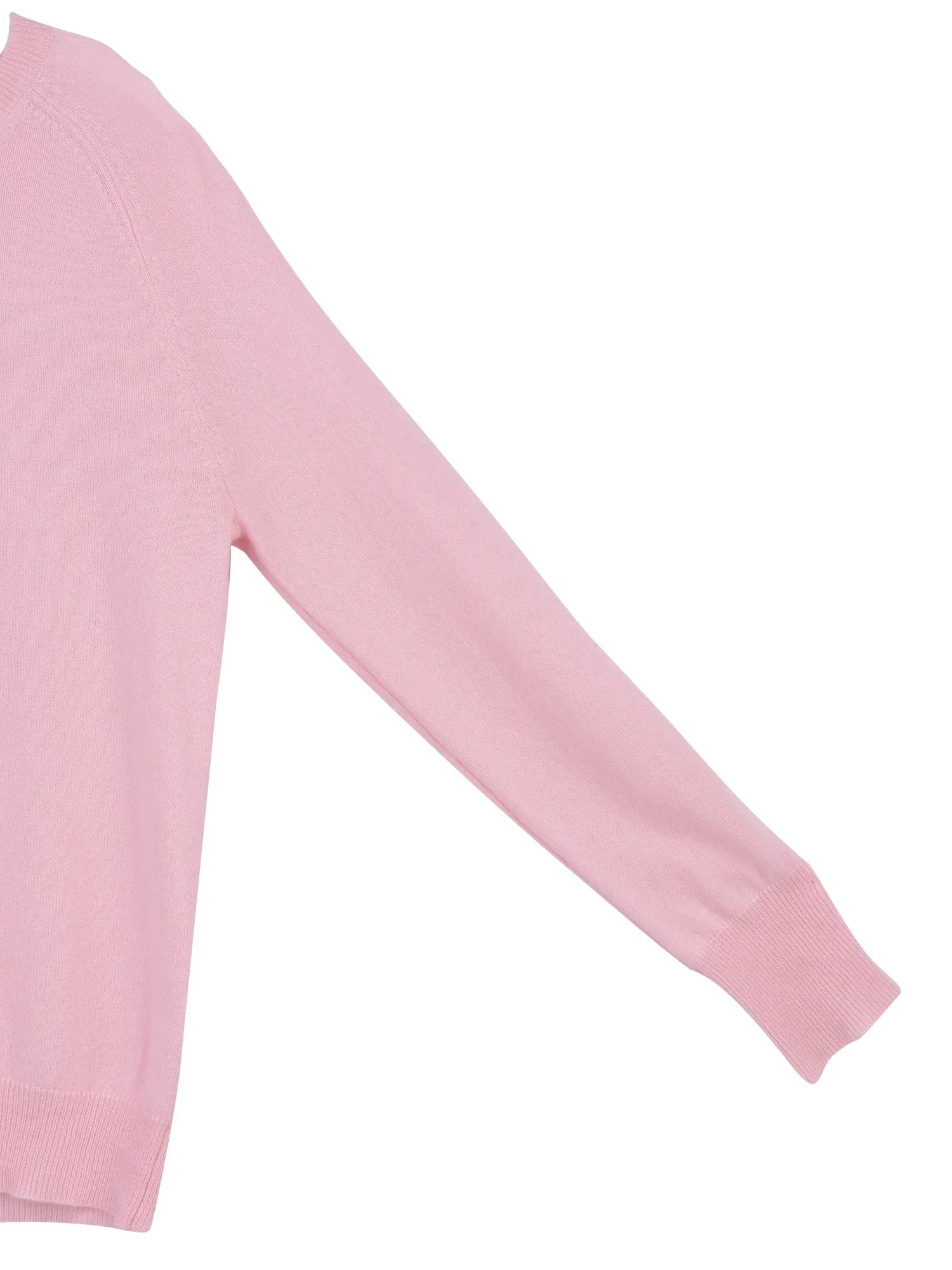 Classic Crew Neck Sweater_Pink