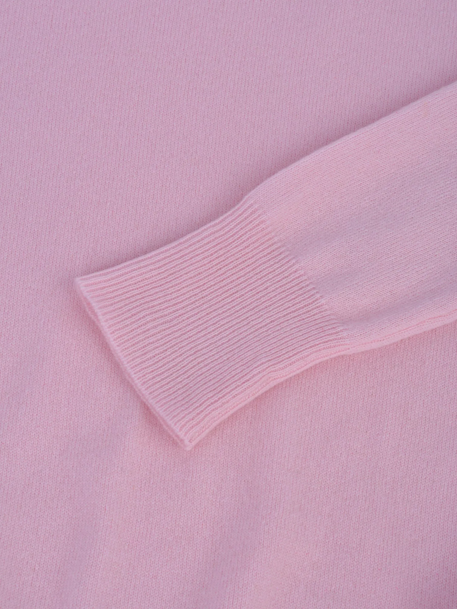 Classic Crew Neck Sweater_Pink