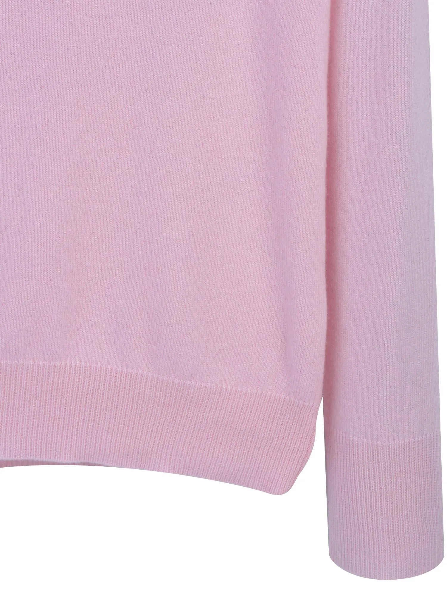 Classic Crew Neck Sweater_Pink