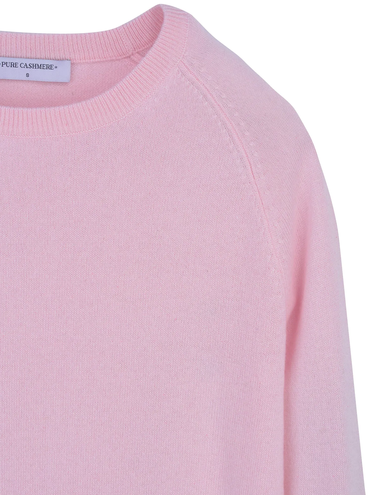 Classic Crew Neck Sweater_Pink