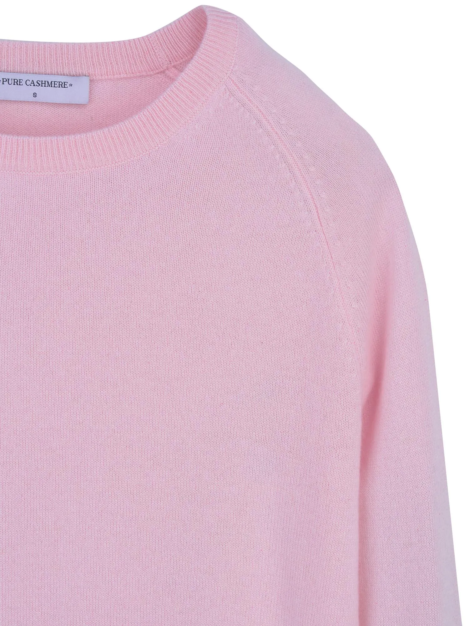 Classic Crew Neck Sweater_Pink