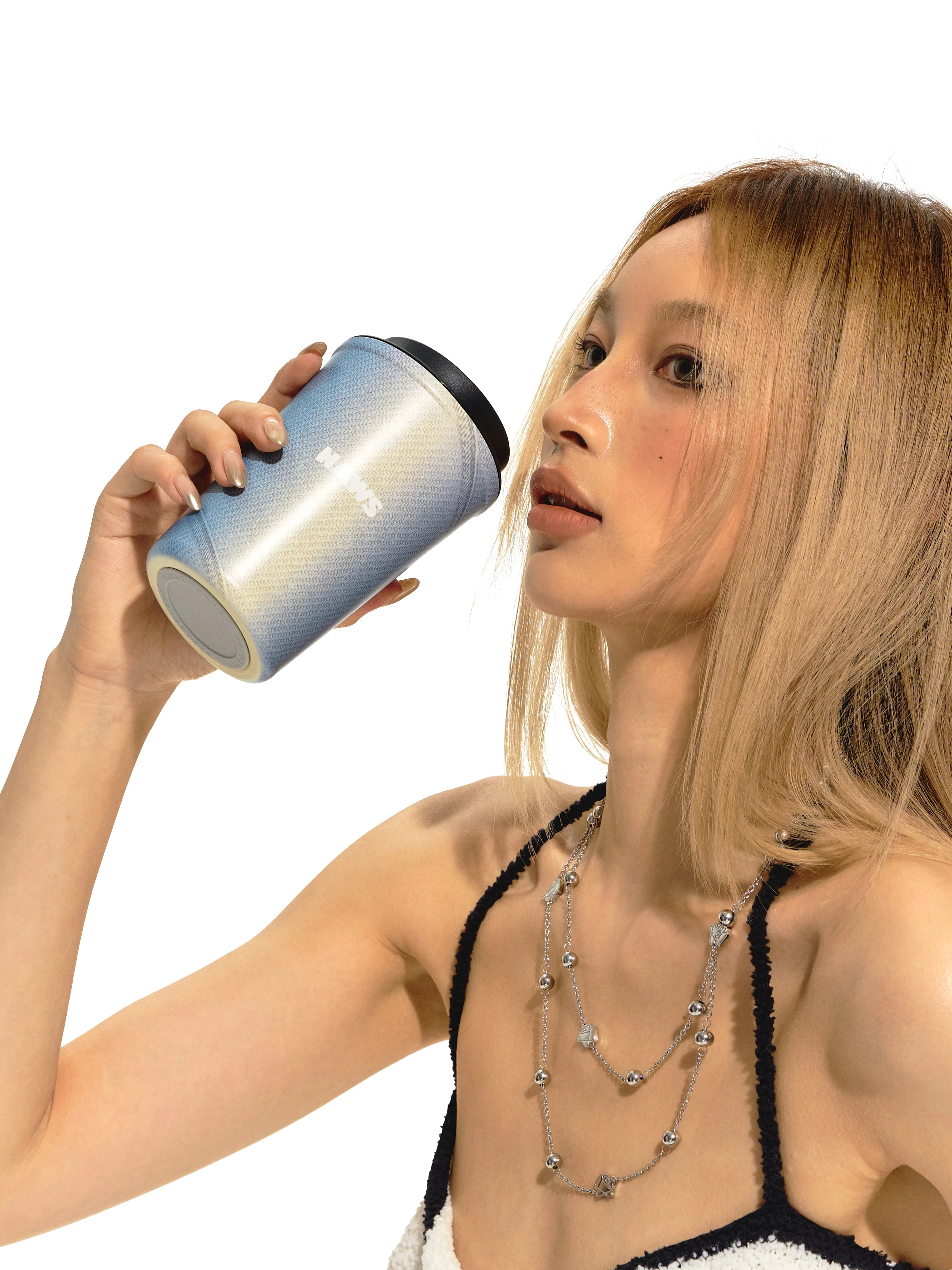 Denim Stainless Steel Accompanying Kettle