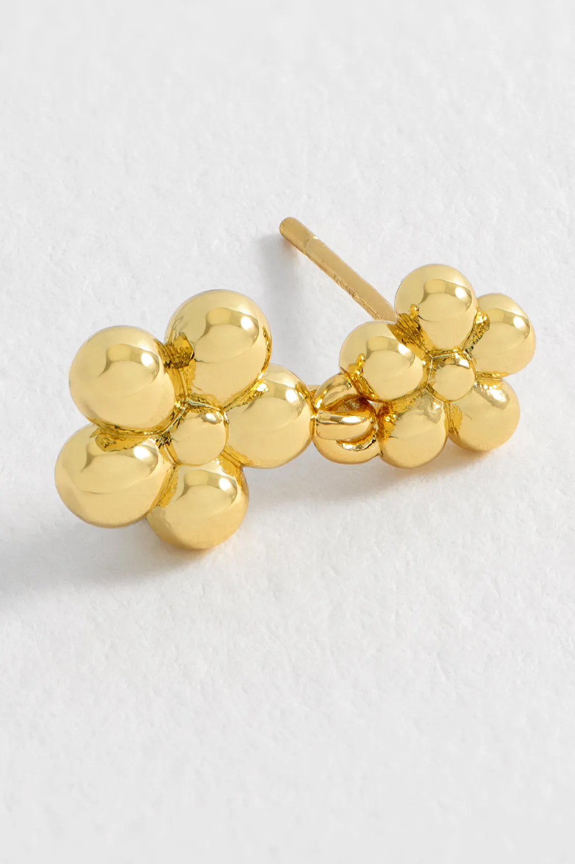 Duo Flower Drop Earrings