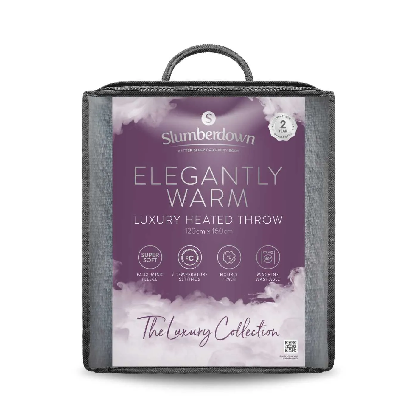 Elegantly Warm Luxury Heated Throw