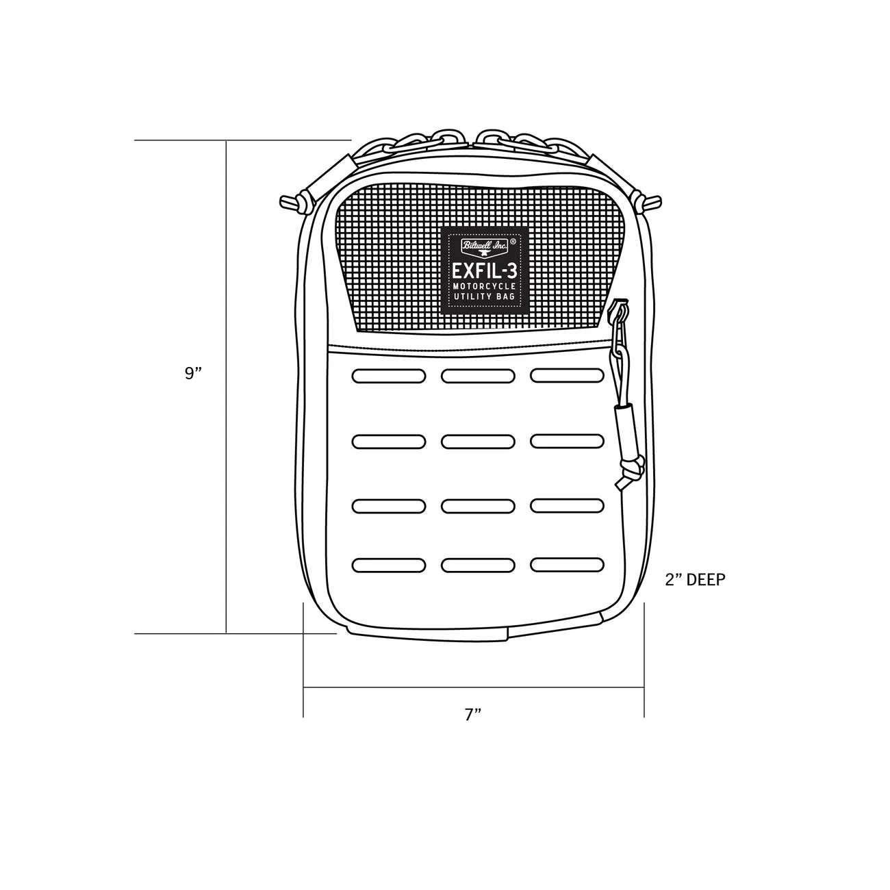 EXFIL-3 2.0 Bag - Black