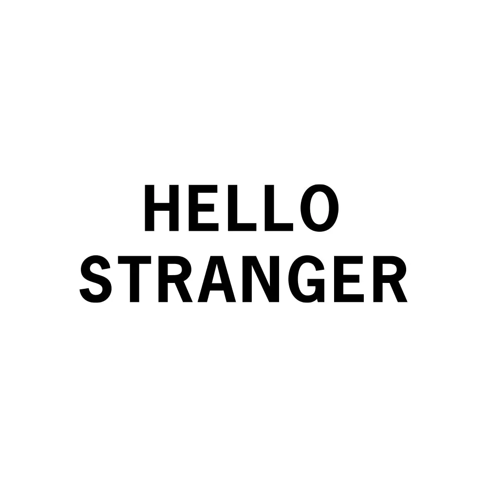 Hello Stranger // All Of Us Strangers x Hiro Clark