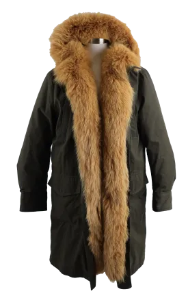 Hypolais Long Fur Trim Down Filled Parka