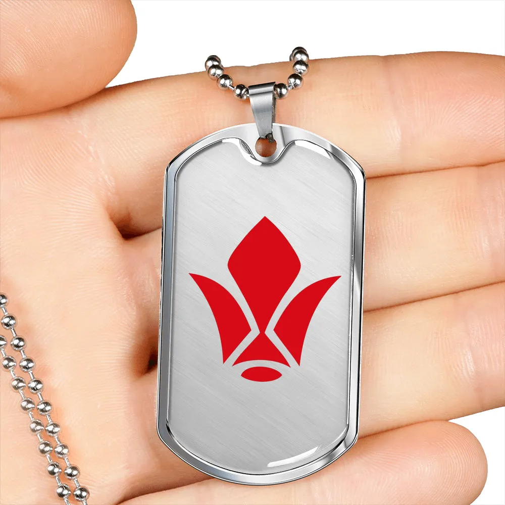 IBO Tekkadan (Red Emblem) Dog Tag