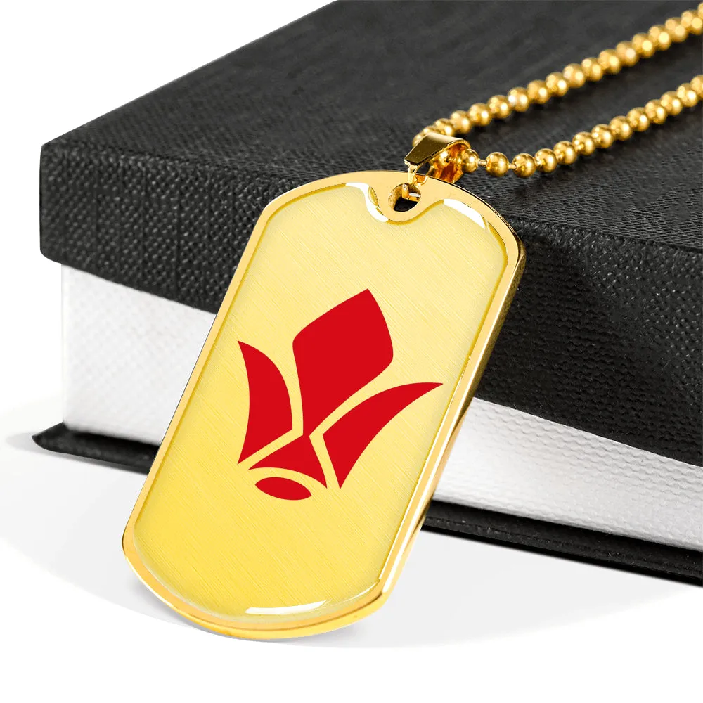 IBO Tekkadan (Red Emblem) Dog Tag