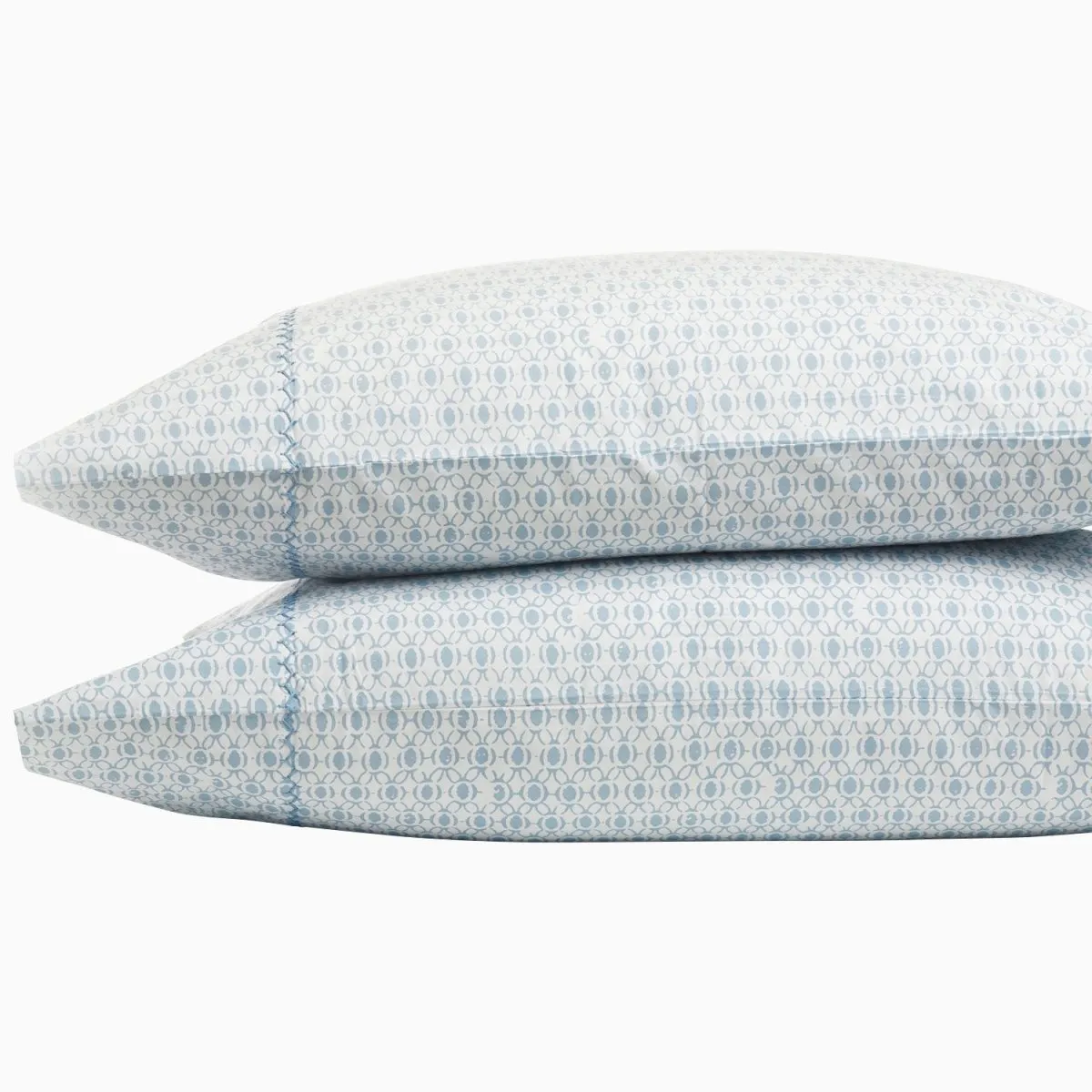 Kama Light Indigo Organic Cotton Sheet Sets by John Robshaw