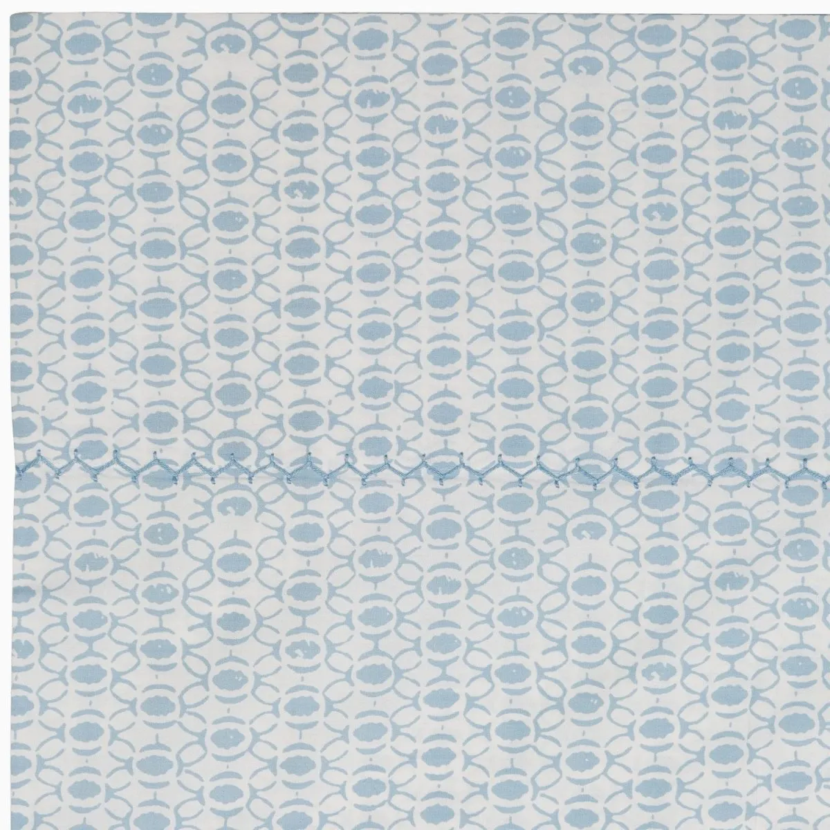 Kama Light Indigo Organic Cotton Sheet Sets by John Robshaw