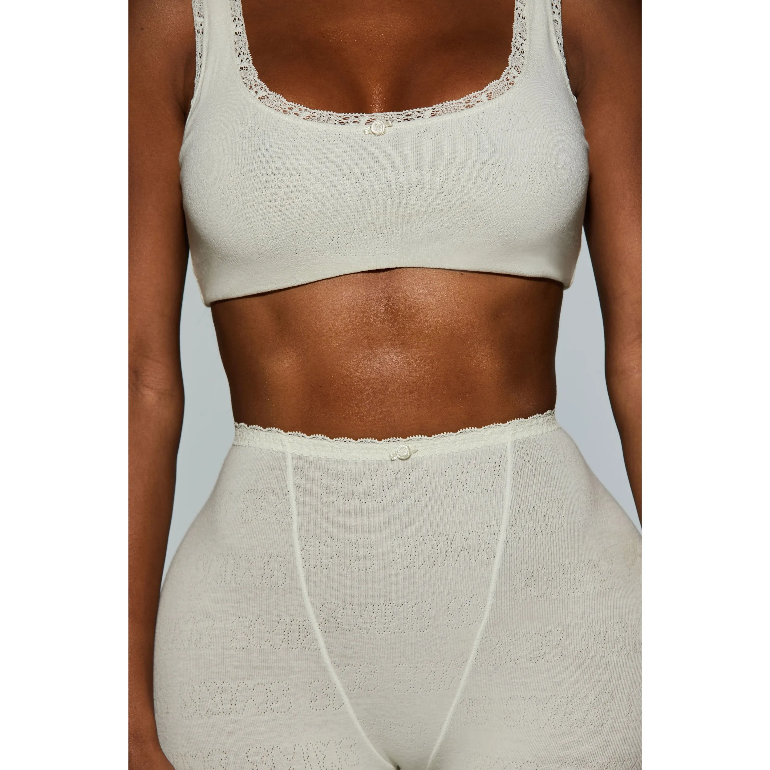 LACE POINTELLE BOXER | LAVENDER