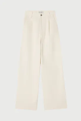 LM Denim Pleat Pant