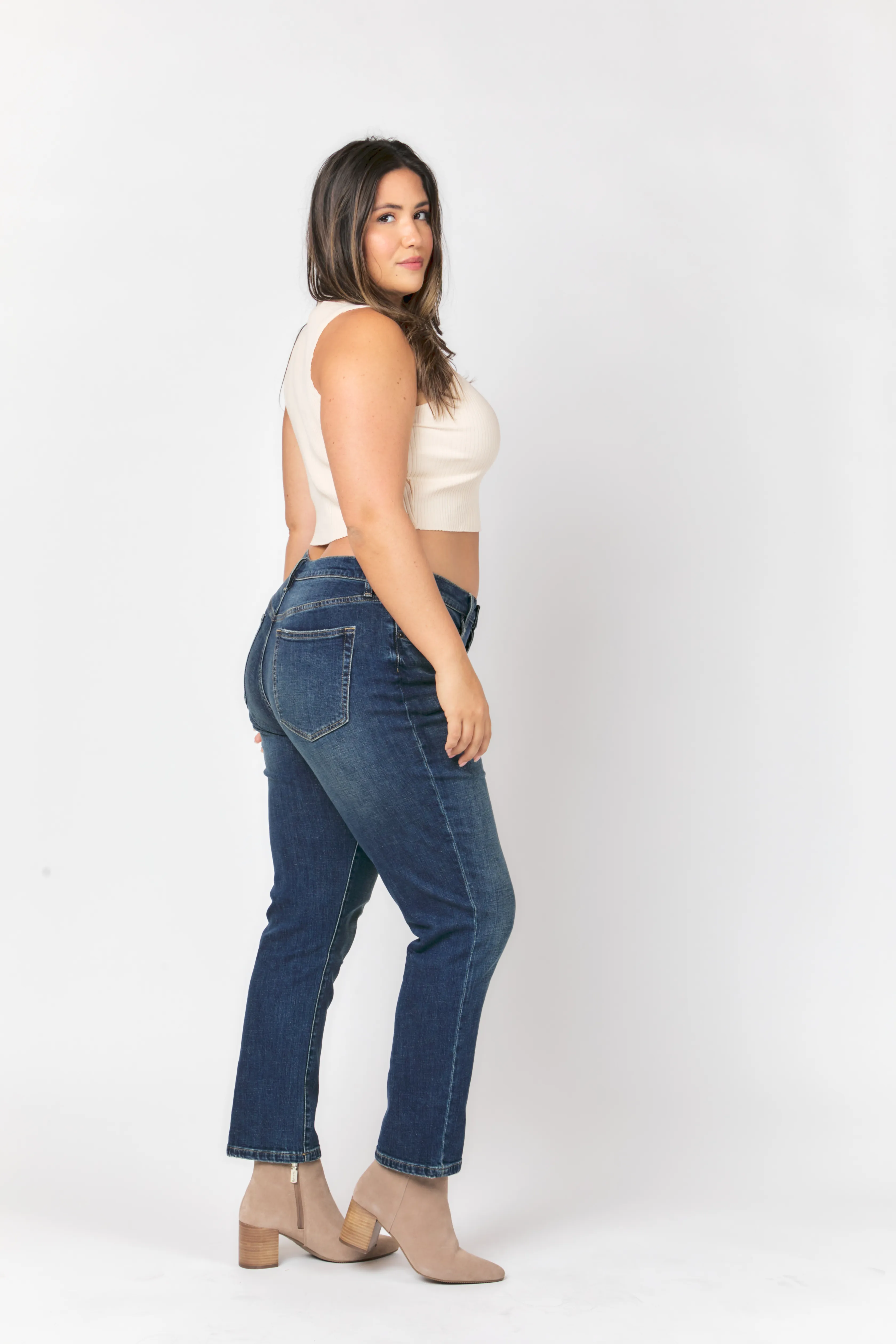 Ludlow Mid Rise Relaxed Vintage Medium Indigo