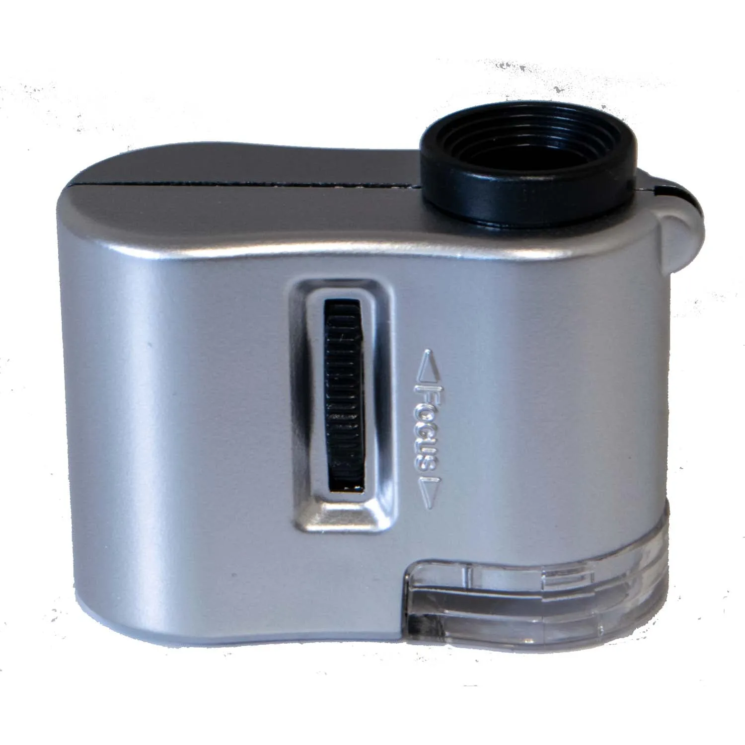 Pocket Microscope with light, 60X   UV light   free iPhone adaptor for iP4