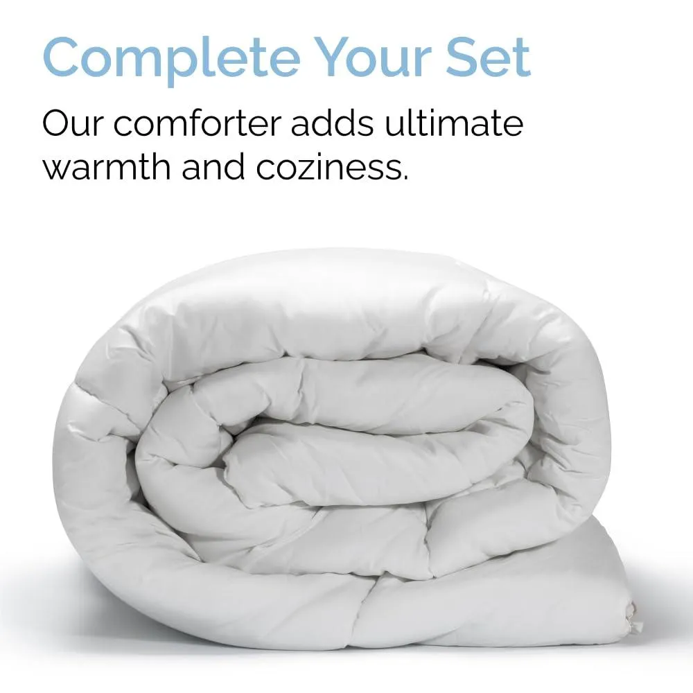 Queen Size 4 Piece Sheet Set - Comfy Breathable & Cooling
