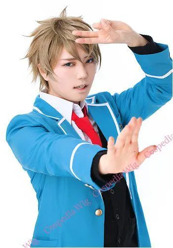 "Ensemble Stars!" Midori Takamine style cosplay wig