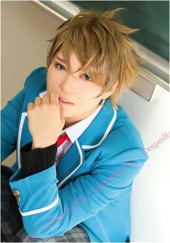 "Ensemble Stars!" Midori Takamine style cosplay wig
