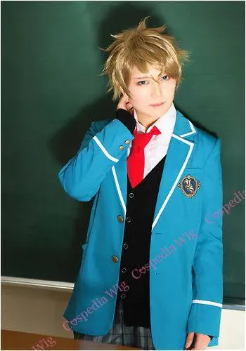 "Ensemble Stars!" Midori Takamine style cosplay wig