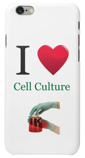 "I ♥ Cell Culture" - iPhone 6/6s Case