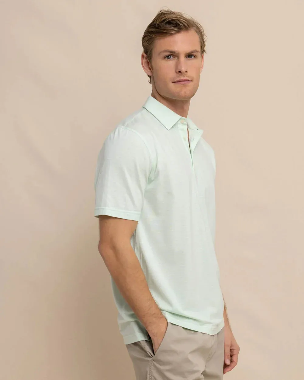 Seaport Davenport Stripe Polo