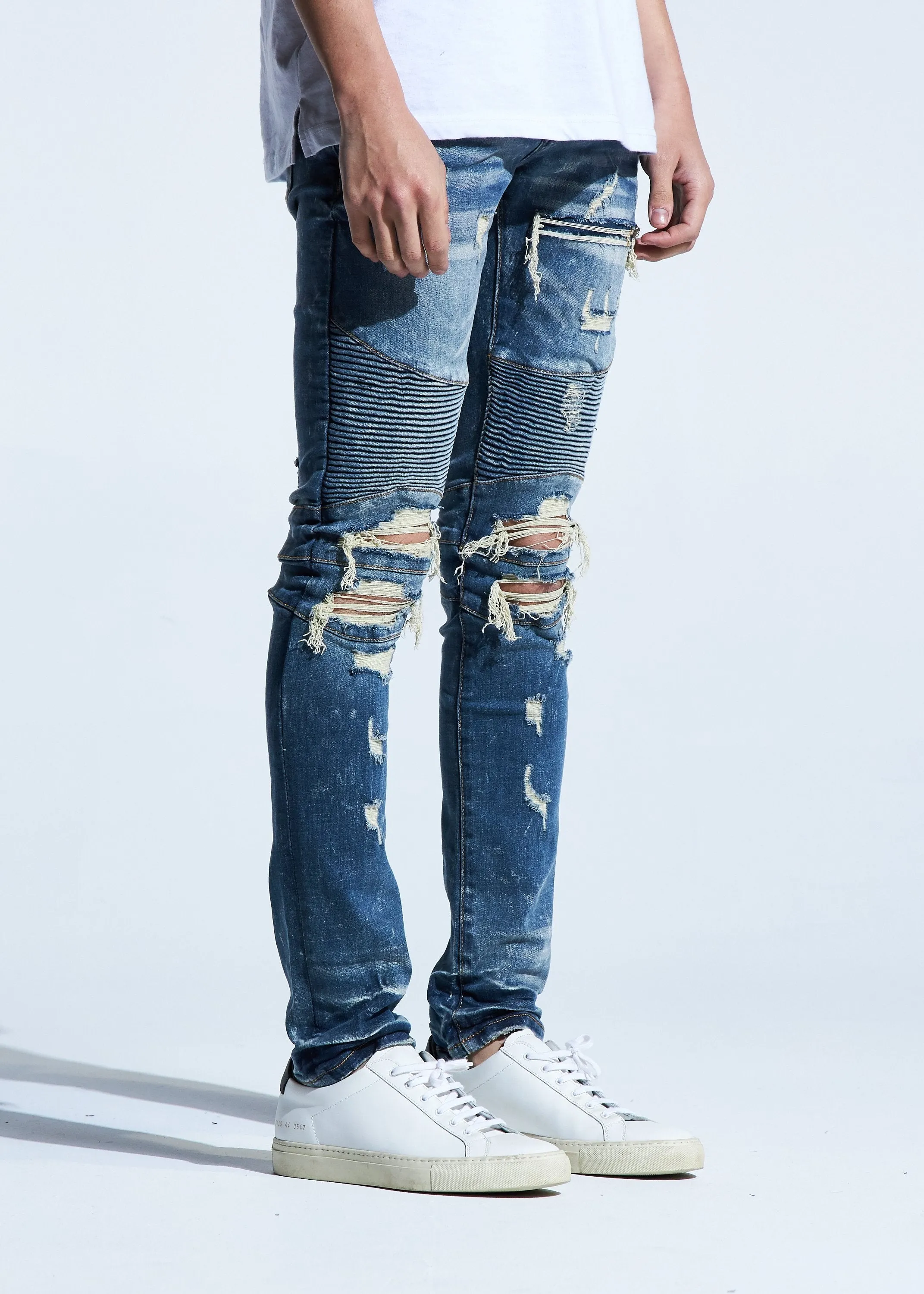 Tatum Biker Denim