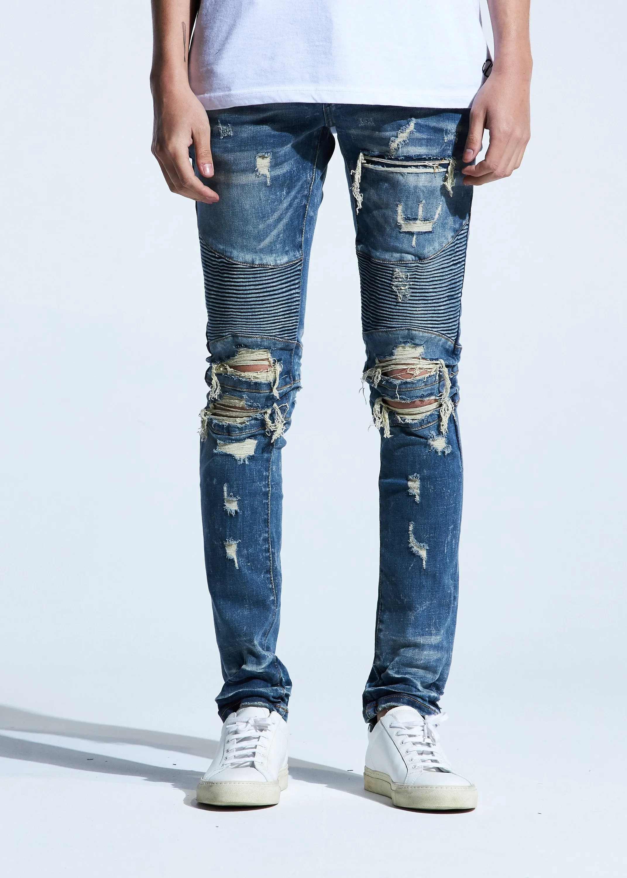 Tatum Biker Denim