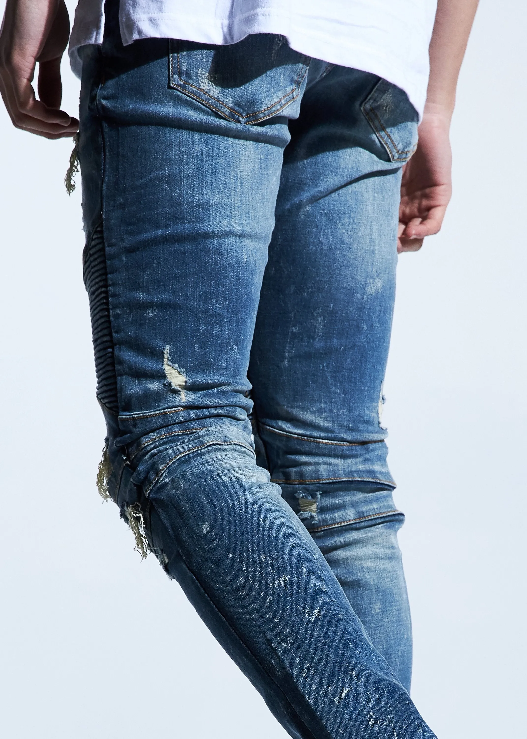 Tatum Biker Denim