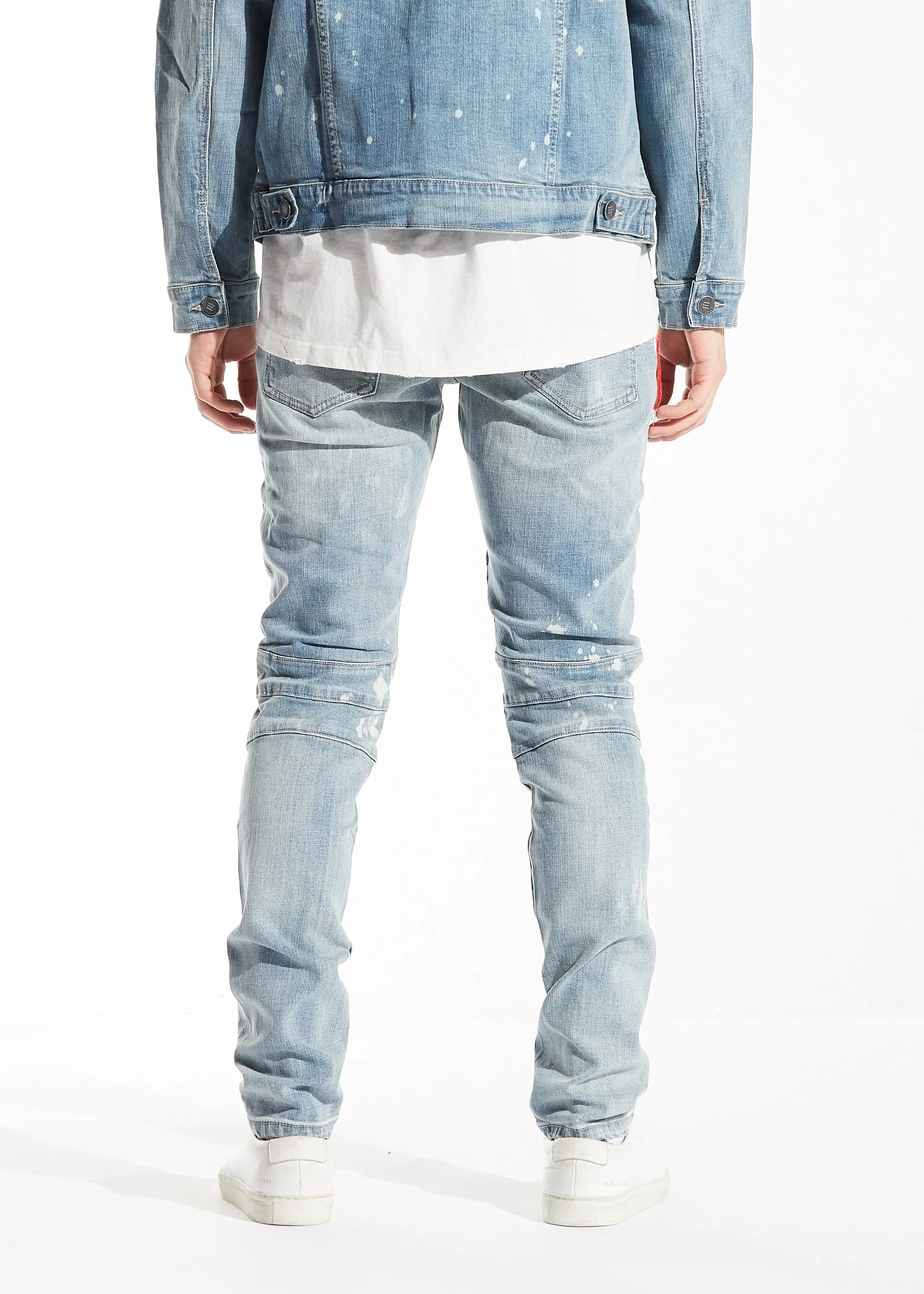 Winslow Biker Denim (Light Blue)