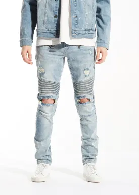 Winslow Biker Denim (Light Blue)